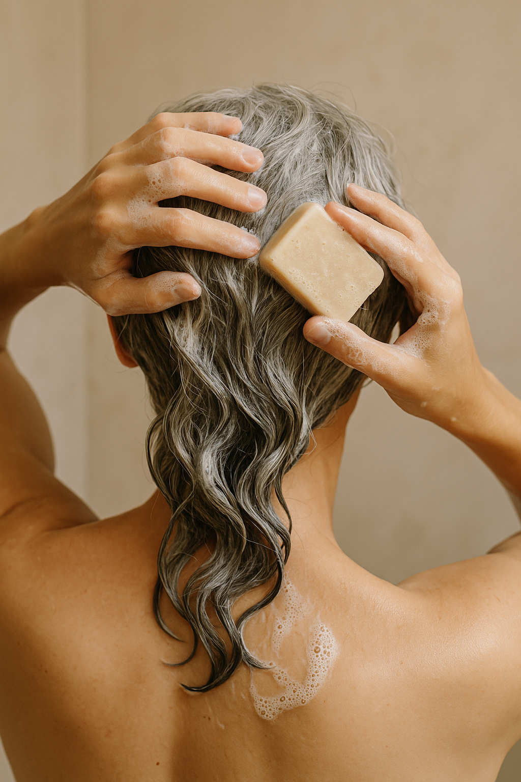 Haarseife gegen Gelbstich