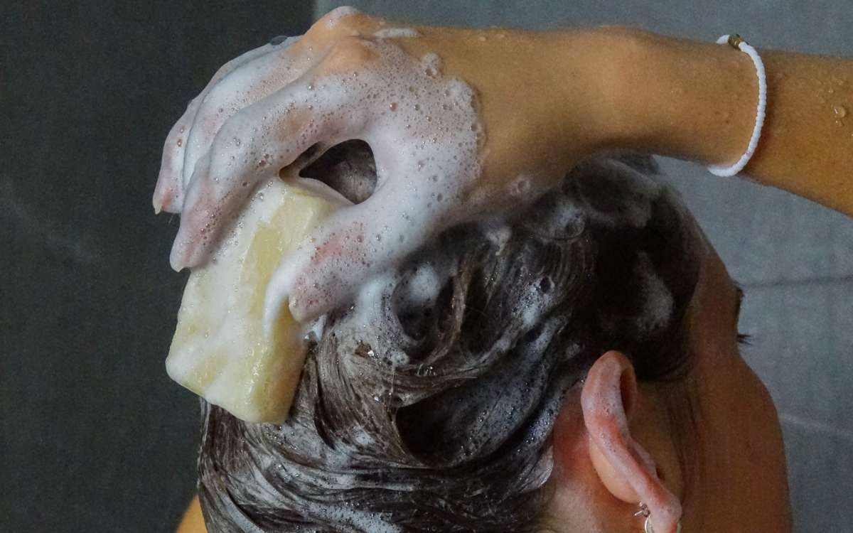 Haarseife bei gefärbtem Haar