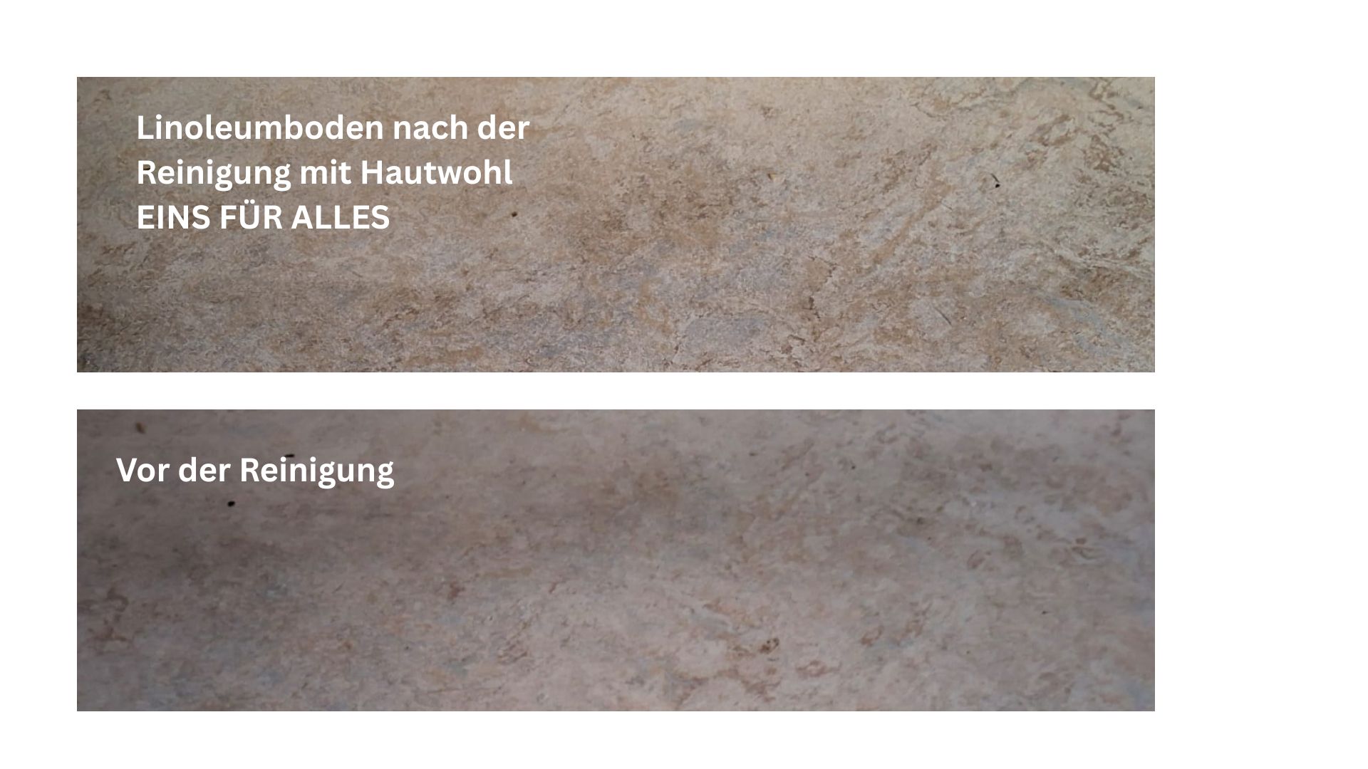 Linoleum reinigen ohne Chemie