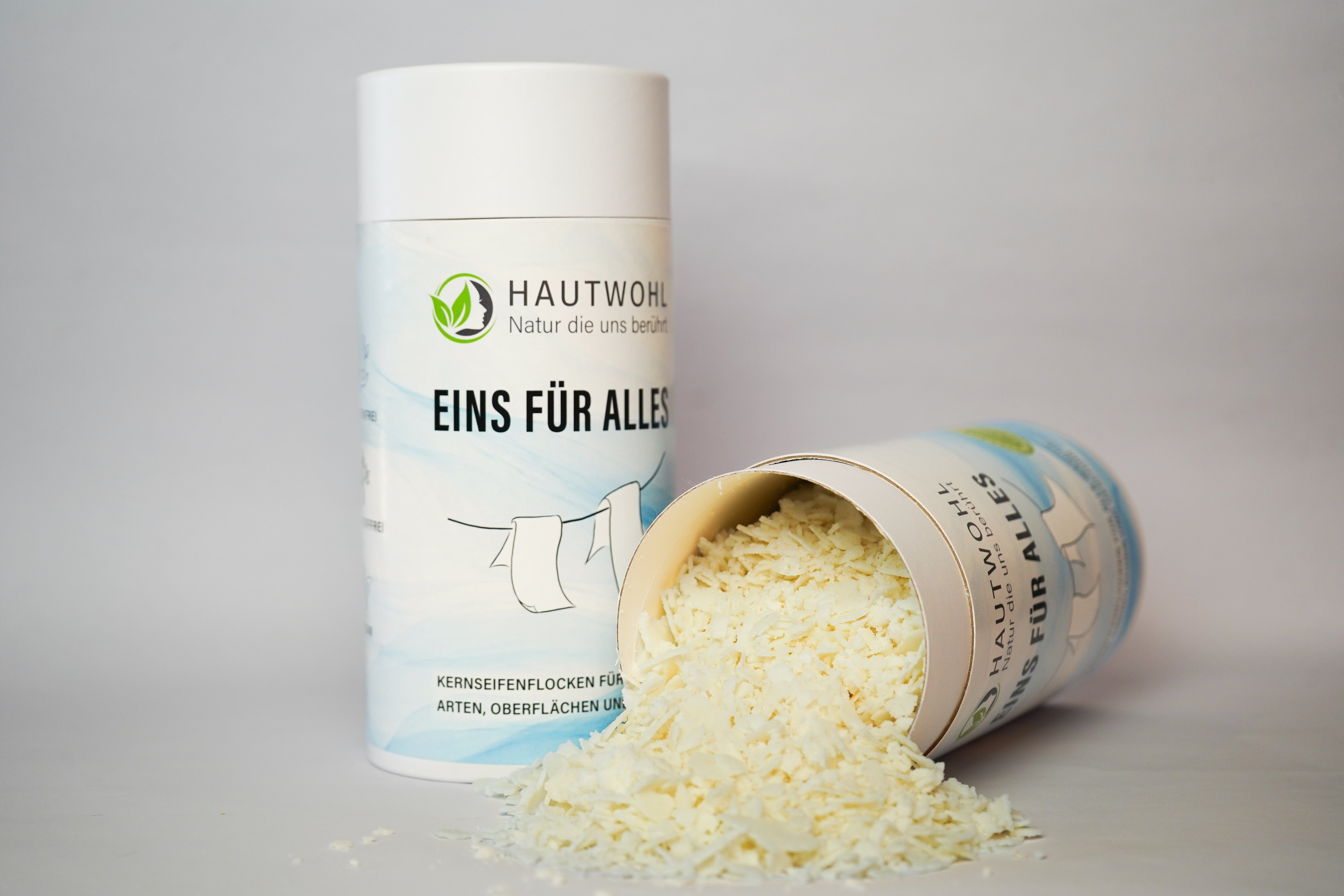Kernseifenflocken, unsere Eins-fuer-alles-Lösung